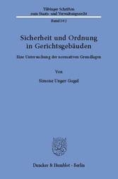 Sicherheit und Ordnung in Gerichtsgebäuden.