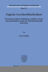 Digitale Gerichtsöffentlichkeit.