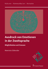 Ausdruck von Emotionen in der Zweitsprache