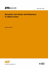 Dynamic non-linear soil behaviour in alpine areas