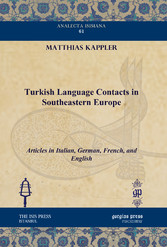 Turkish Language Contacts in Southeastern Europe