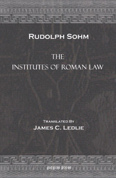 The Institutes of Roman Law