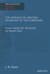 The Apology of Aristides on behalf of the Christians