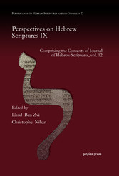 Perspectives on Hebrew Scriptures IX