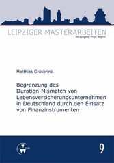 Begrenzung des Duration-Mismatch von Lebensversicherungsunternehmen in Deutschland durch den Einsatz von Finanzinstrumenten