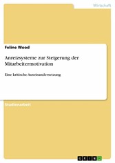 Anreizsysteme zur Steigerung der Mitarbeitermotivation