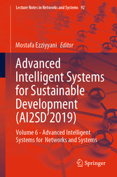 Advanced Intelligent Systems for Sustainable Development (AI2SD'2019)