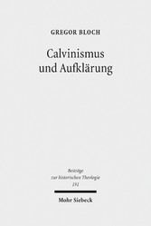 Calvinismus und Aufklärung