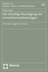 Die vorzeitige Beendigung von Immobiliarkreditverträgen