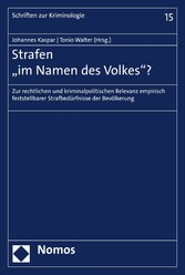 Strafen 'im Namen des Volkes'?