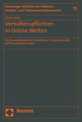 Verhaltenspflichten in Online-Welten