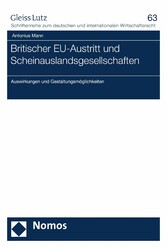 Britischer EU-Austritt und Scheinauslandsgesellschaften