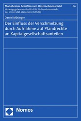 Der Einfluss der Verschmelzung durch Aufnahme auf Pfandrechte an Kapitalgesellschaftsanteilen