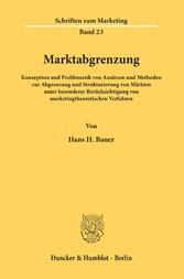 Marktabgrenzung.