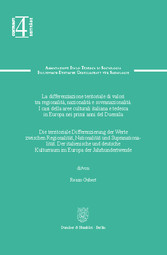 Die territoriale Differenzierung der Werte zwischen Regionalität, Nationalität und Supranationalität / La differenziazione territoriale di valori tra regionalitá, nazionalitá e sovranazionalitá.