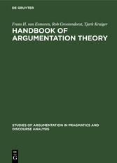 Handbook of Argumentation Theory