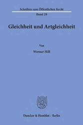 Gleichheit und Artgleichheit.