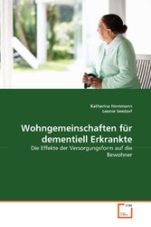 Wohngemeinschaften für dementiell Erkrankte