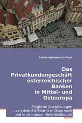 Das Privatkundengeschäft österreichischer Banken in Mittel- und Osteuropa