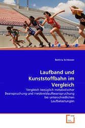 Laufband und Kunststoffbahn im Vergleich