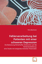 Fehlerverarbeitung bei Patienten mit einer schweren Depression