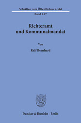 Richteramt und Kommunalmandat.