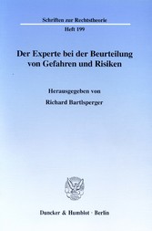 Der Experte bei der Beurteilung von Gefahren und Risiken.