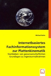 Internetbasiertes Fachinformationssystem zur Plattenkinematik