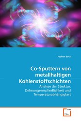 Co-Sputtern von metallhaltigen Kohlenstoffschichten