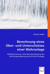 Berechnung eines Ober- und Unterschützes einer Wehranlage