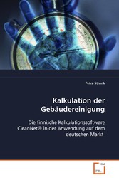 Kalkulation der Gebäudereinigung