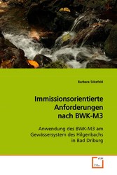 Immissionsorientierte Anforderungen nach BWK-M3