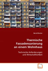 Thermische Fassadensanierung an einem Wohnhaus