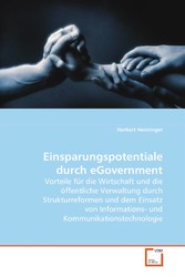 Einsparungspotentiale durch eGovernment