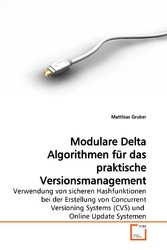 Modulare Delta Algorithmen für das praktische Versionsmanagement