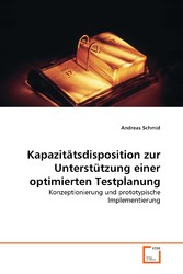 Kapazitätsdisposition zur Unterstützung einer optimierten Testplanung