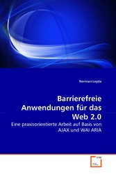 Barrierefreie Anwendungen für das Web 2.0