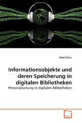 Informationsobjekte und deren Speicherung in digitalen Bibliotheken