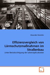 Effizienzvergleich von Lärmschutzmaßnahmen im Straßenbau