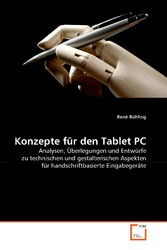 Konzepte für den Tablet PC