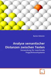 Analyse semantischer Distanzen zwischen Texten