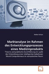 Marktanalyse im Rahmen des Entwicklungsprozesses eines Medizinprodukts