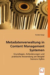 Metadatenverwaltung in Content Management Systemen