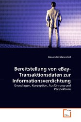 Bereitstellung von eBay-Transaktionsdaten zur Informationsverdichtung