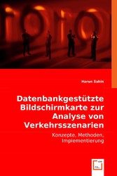 Datenbankgestützte Bildschirmkarte zur Analyse von Verkehrsszenarien