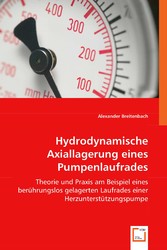 Hydrodynamische Axiallagerung eines Pumpenlaufrades