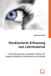 Strukturierte Erfassung von Lehrmaterial