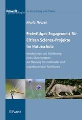 Freiwilliges Engagement für Citizen Science-Projekte im Naturschutz