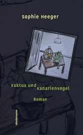 Kaktus und Kanarienvogel