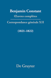 Correspondance générale 1821-1822